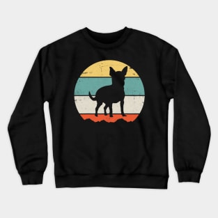 Chihuahua Retro Vintage Crewneck Sweatshirt